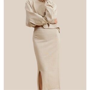 NWT SWEATER AND SKIRT SET
